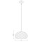 Z-Lite Chloe Pendant, 1-Light, 14 In.W x 9.5 In.H, Matte Black/Clear 490P14-MB - alternate 2